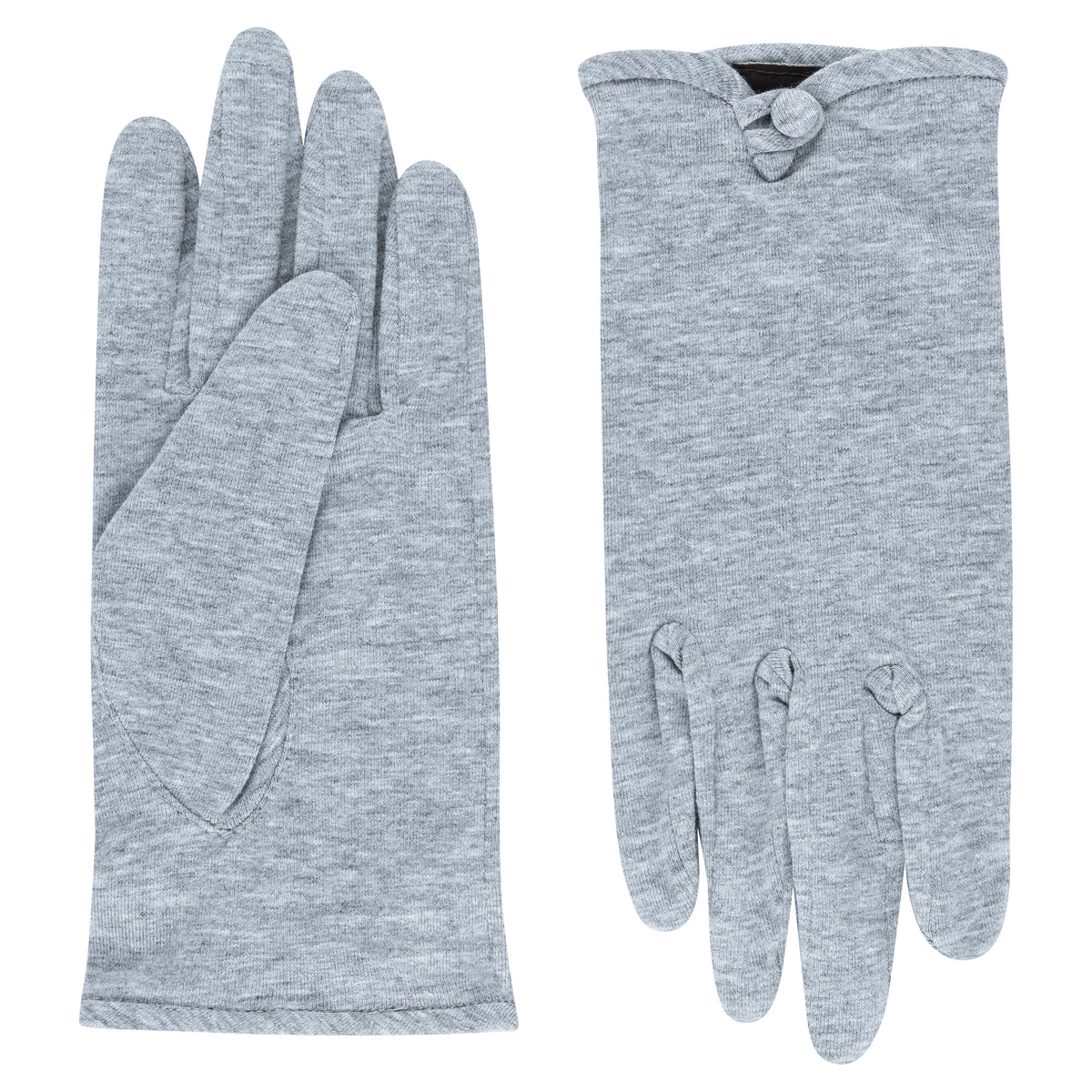 Baumwollhandschuh Classic Women - silvergrey