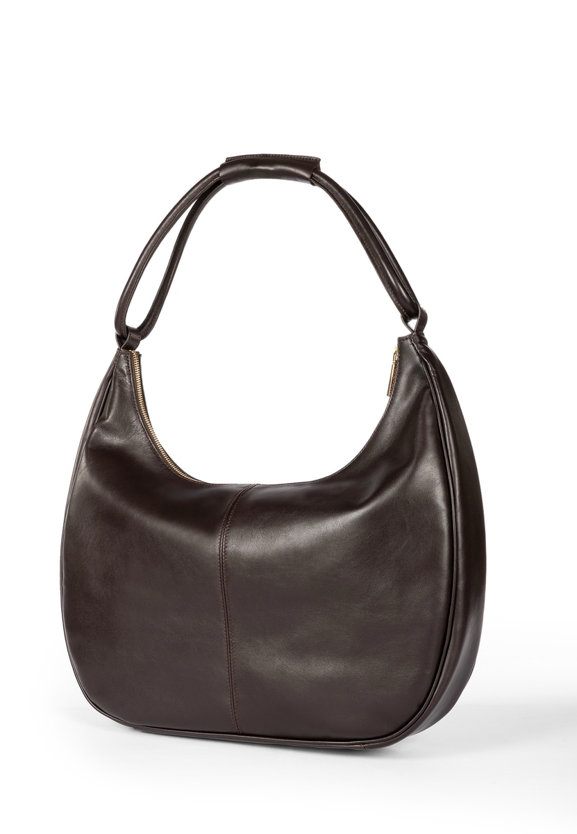 Solea shoulder bag large - coffee