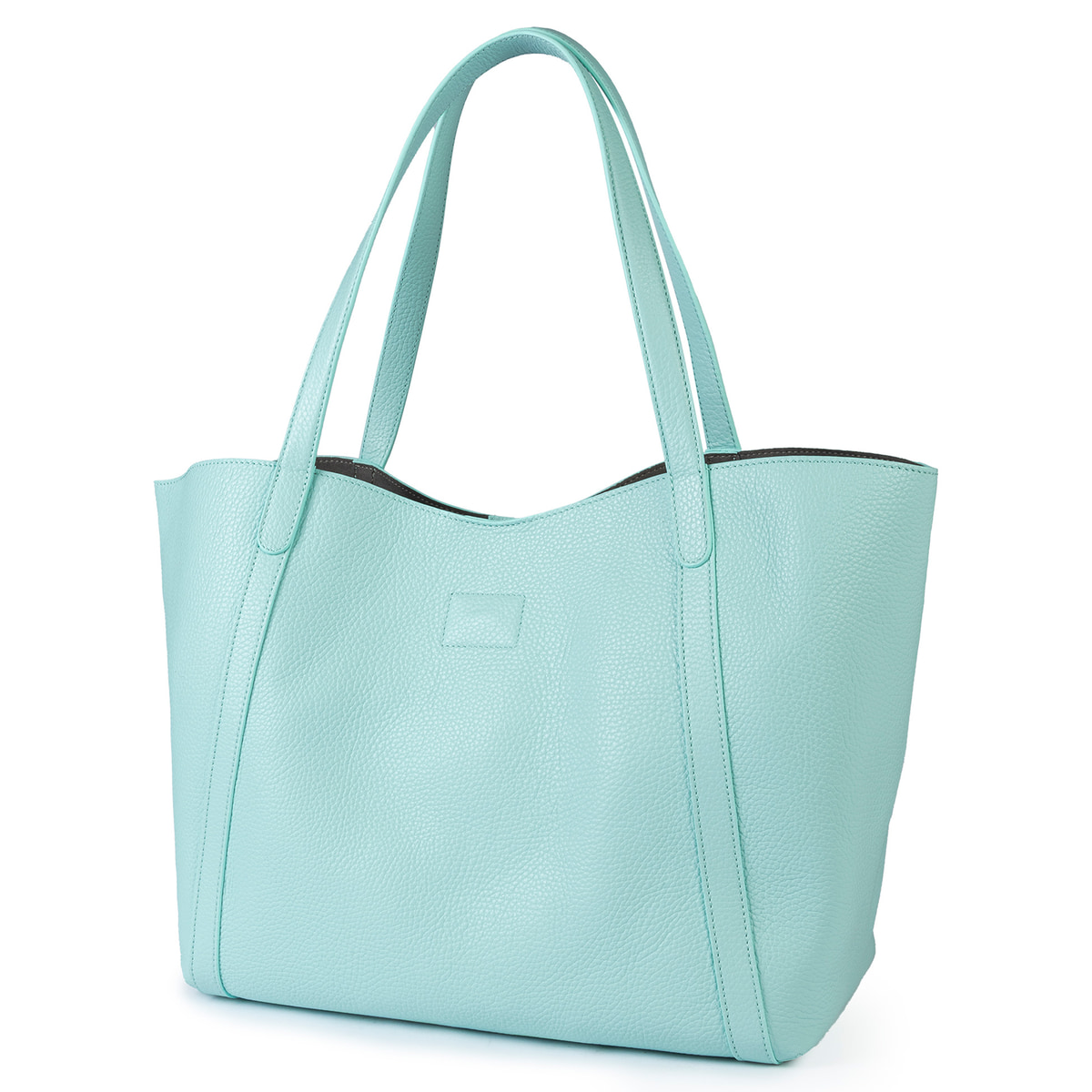 Florence Shopper Grained large - jade