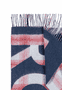 Logo Check Women 35x170 - classic navy
