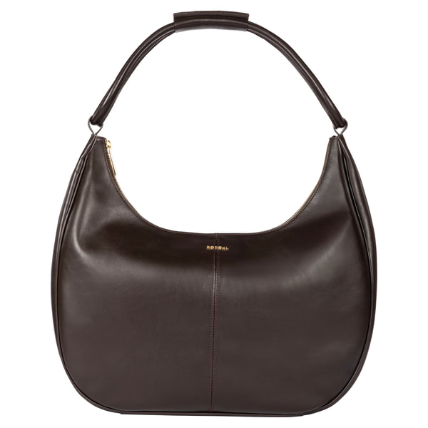 Solea shoulder bag large - coffee