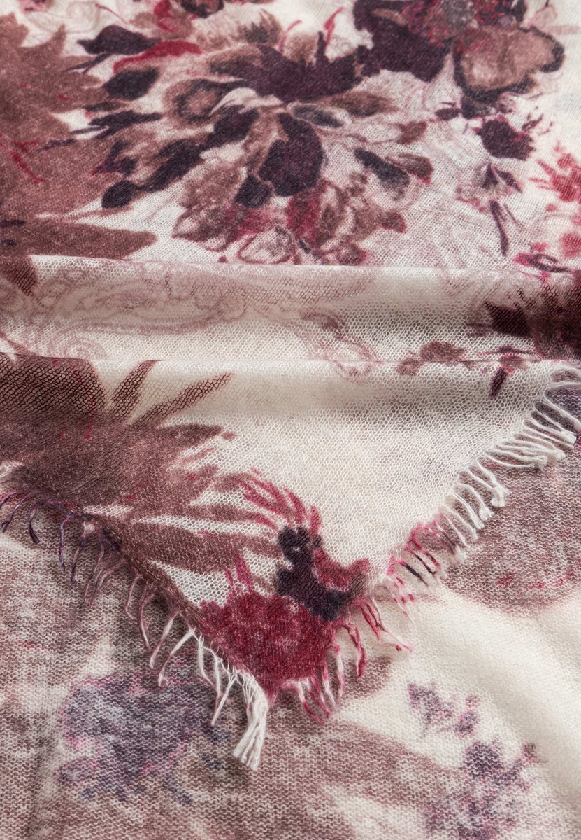 Flower Dust 70x180 - wine