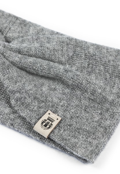 Pure Cashmere Stirnband - flanell