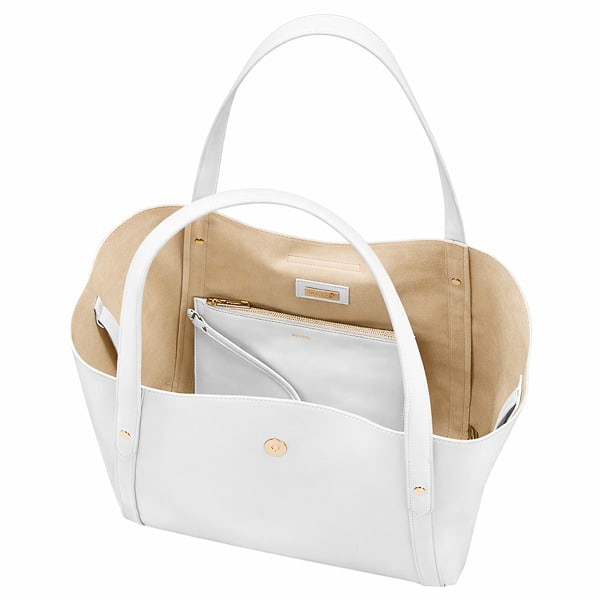 Florence Shopper medium  - white