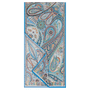 Paisley Festival 45x180 - multi bleu