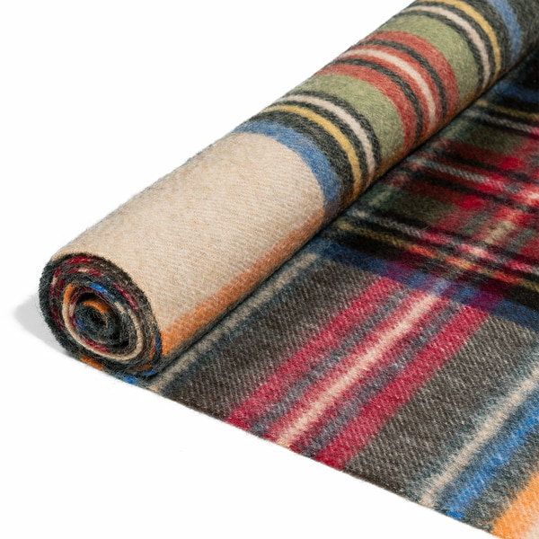 Scottish Tartan Men 30x180 - multi navy