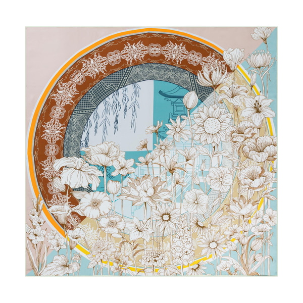 Dido 86x86  - rose/grey