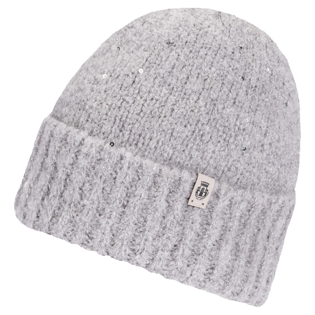 Winter Sparkle Mütze - silvergrey