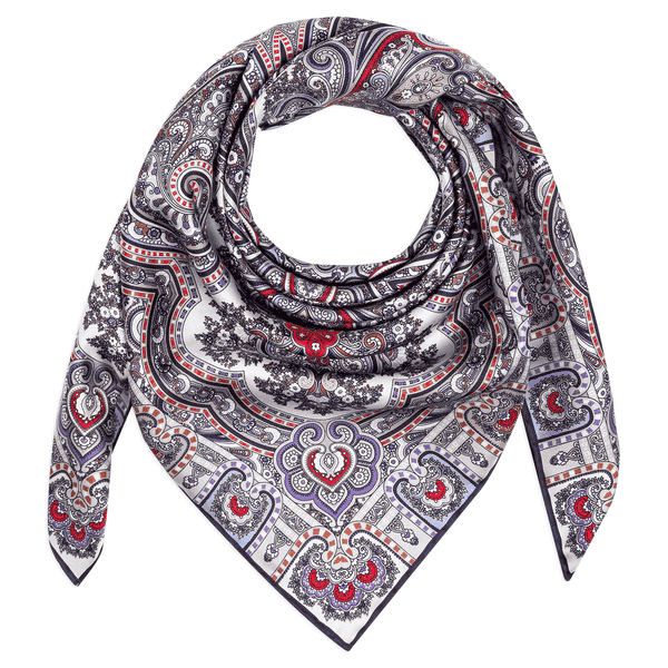 Paisley Star 90x90 - multi dove