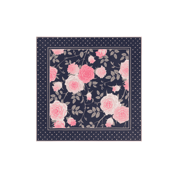 Dagmar 64x64  - black/rose