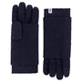 Pure Cashmere Stulpenhandschuhe  - navy