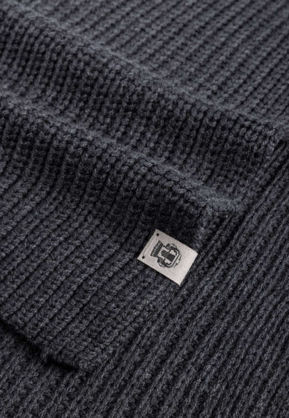 Pure Merino Schal 27x180  - anthracite