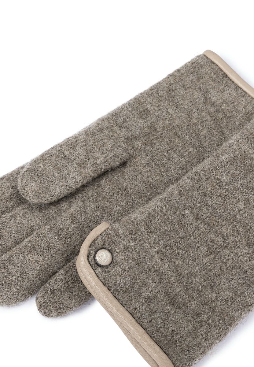Klassischer Walkhandschuh Women - alpaca
