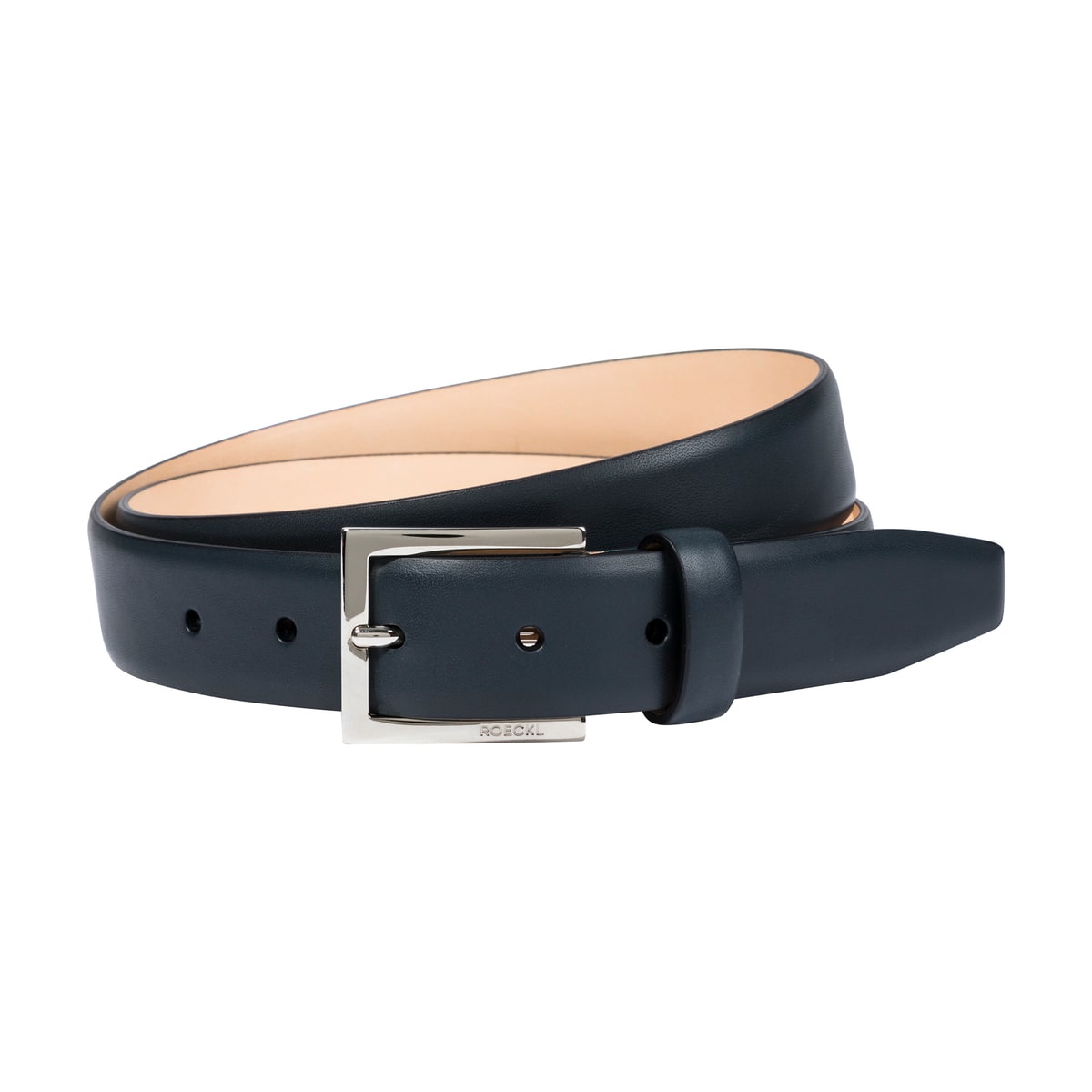 Mens' Casual Belt - classic navy