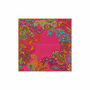 Paisley Illusion 53x53 - hot pink