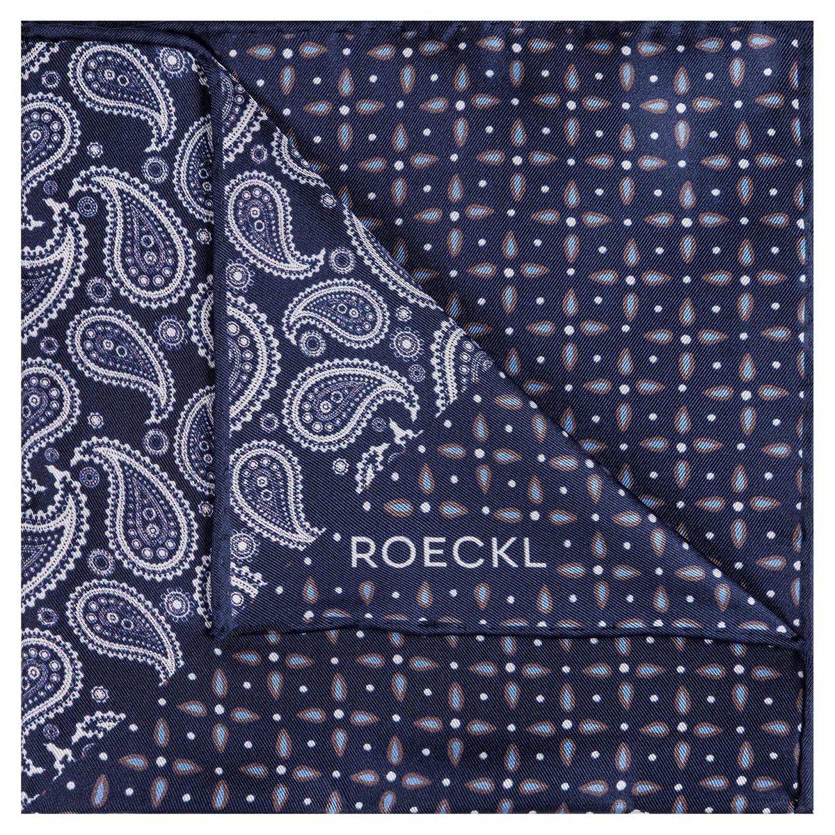 Gentleman´s Poket Square 30x30 - multi navy