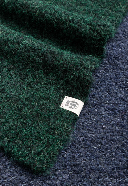 Cosy Bouclé New Schal 30x180  - multi emerald