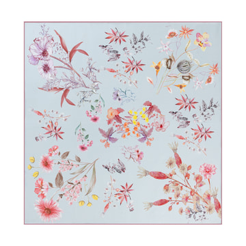 Debora 86x86  - dust blue