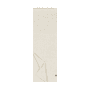 Pearl Schal 30x180 - woolwhite