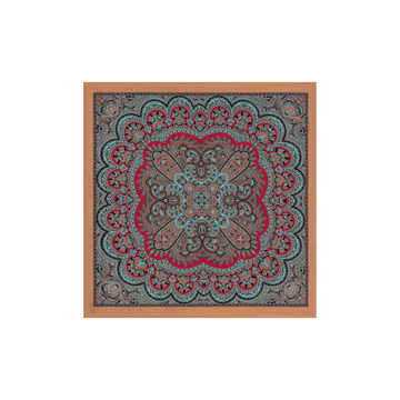 Young Paisley 53x53 - multi camel