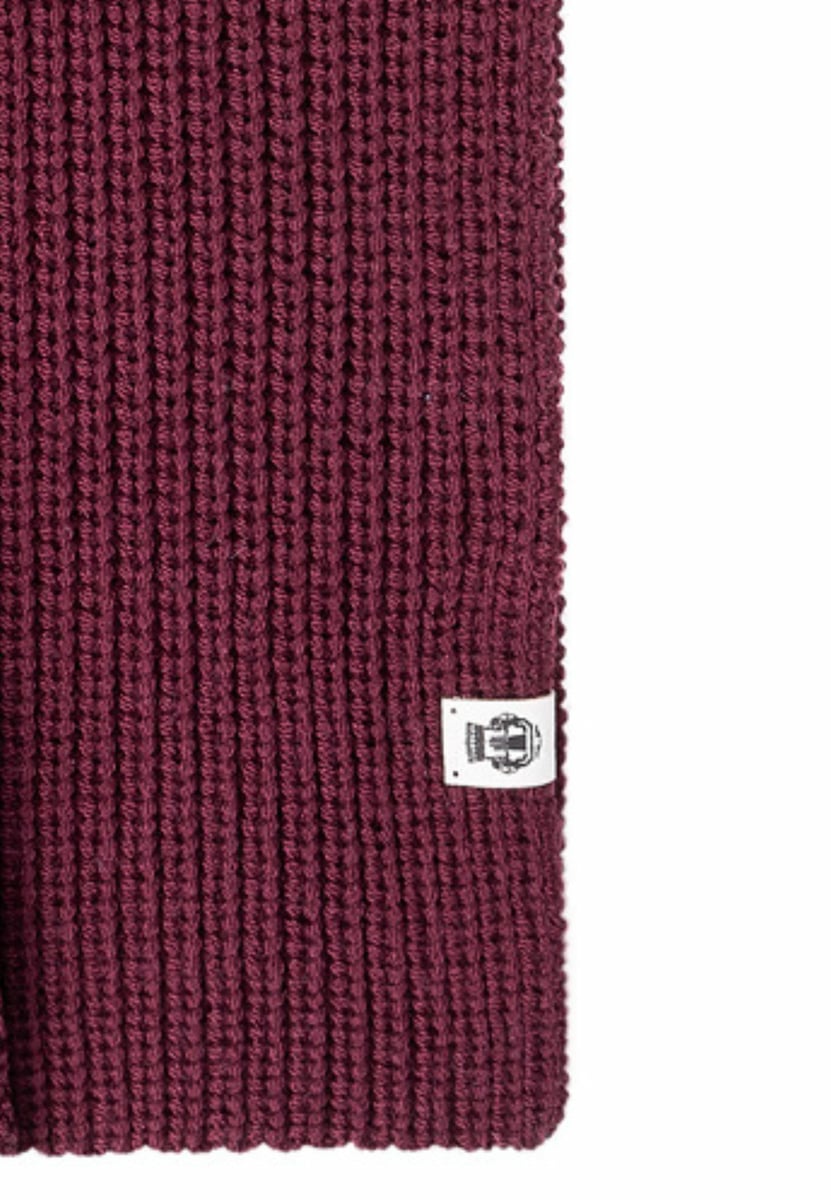 Pure Merino Schal 27x180 - burgundy