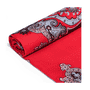 Ornament Paisley 70x180 - red/wine
