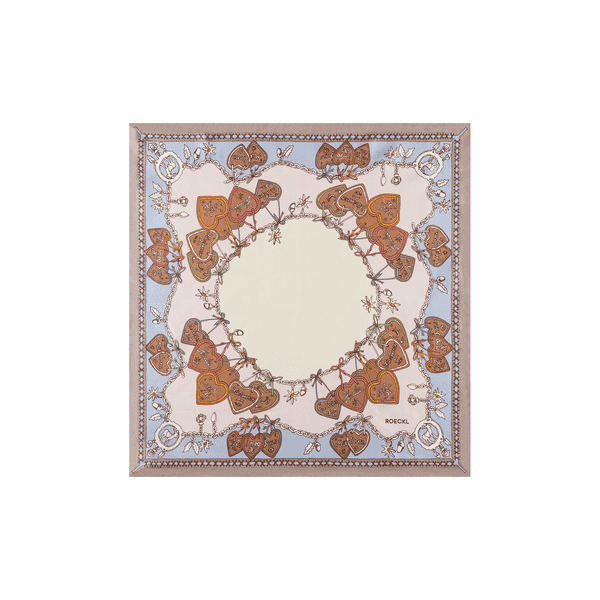 Anni 53x53  - multi pastel