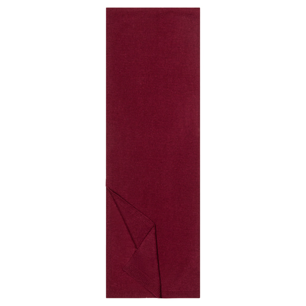 Warm Wool Scarf Women 30x180  - wine
