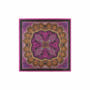 Fine Paisley 53x53  - multi pink