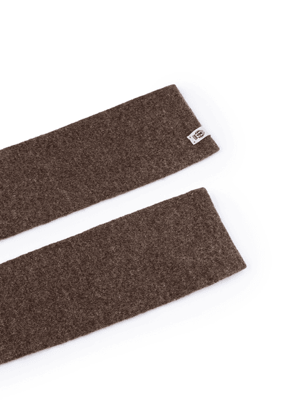Pure Cashmere Stulpe - coffee