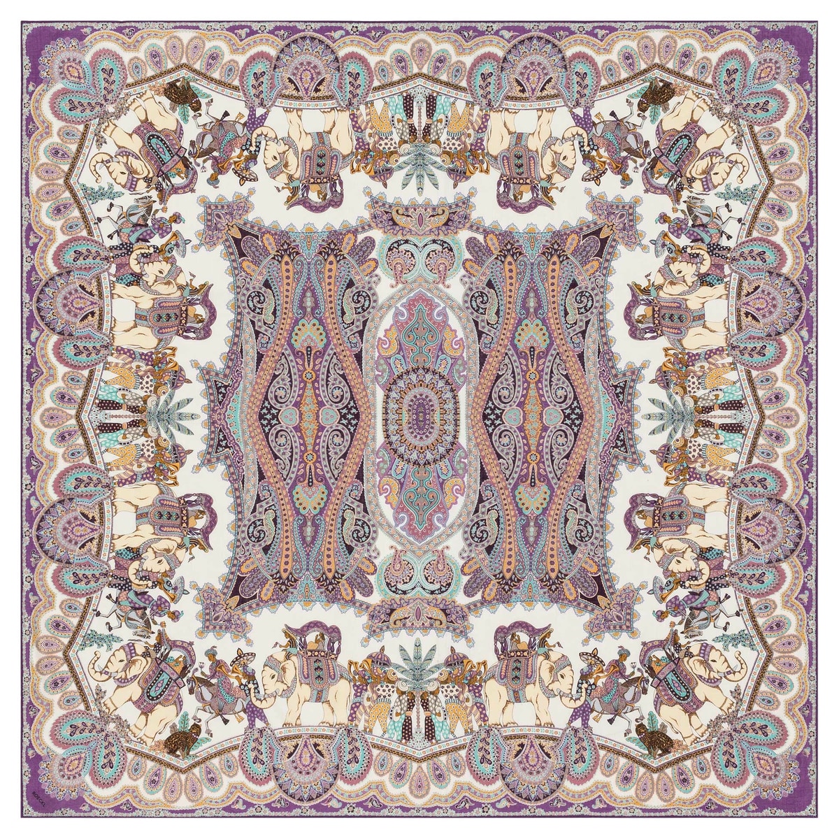 Elephant Parade Cashmere 140x140 - multi prune