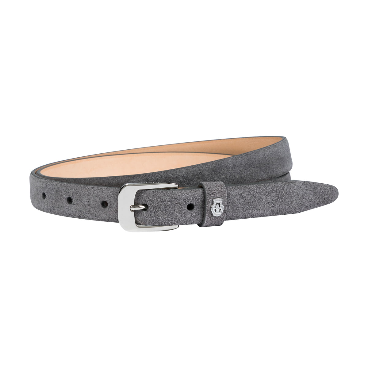 Ladies' Velours Belt - stone