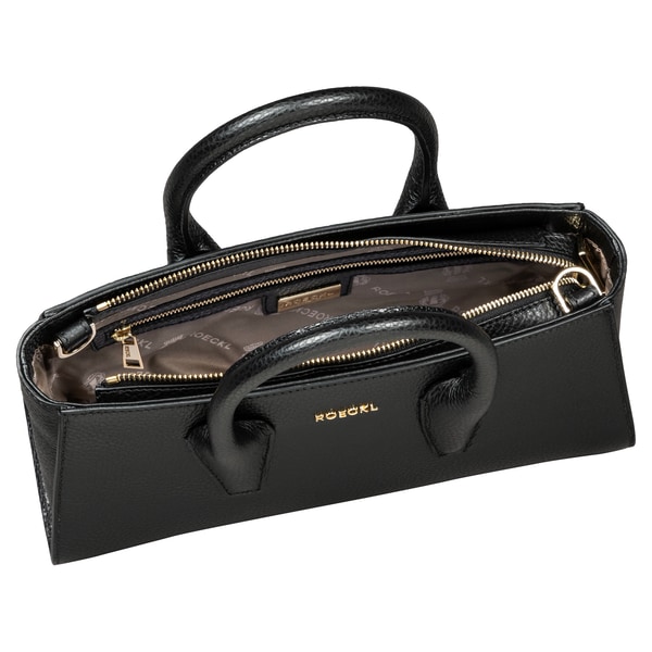 Mathilde Baguette small - black