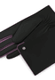 Ladies Gloves Color Mix - black/pink