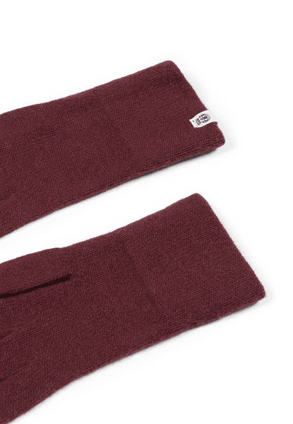Pure Cashmere Handschuhe  - mulberry