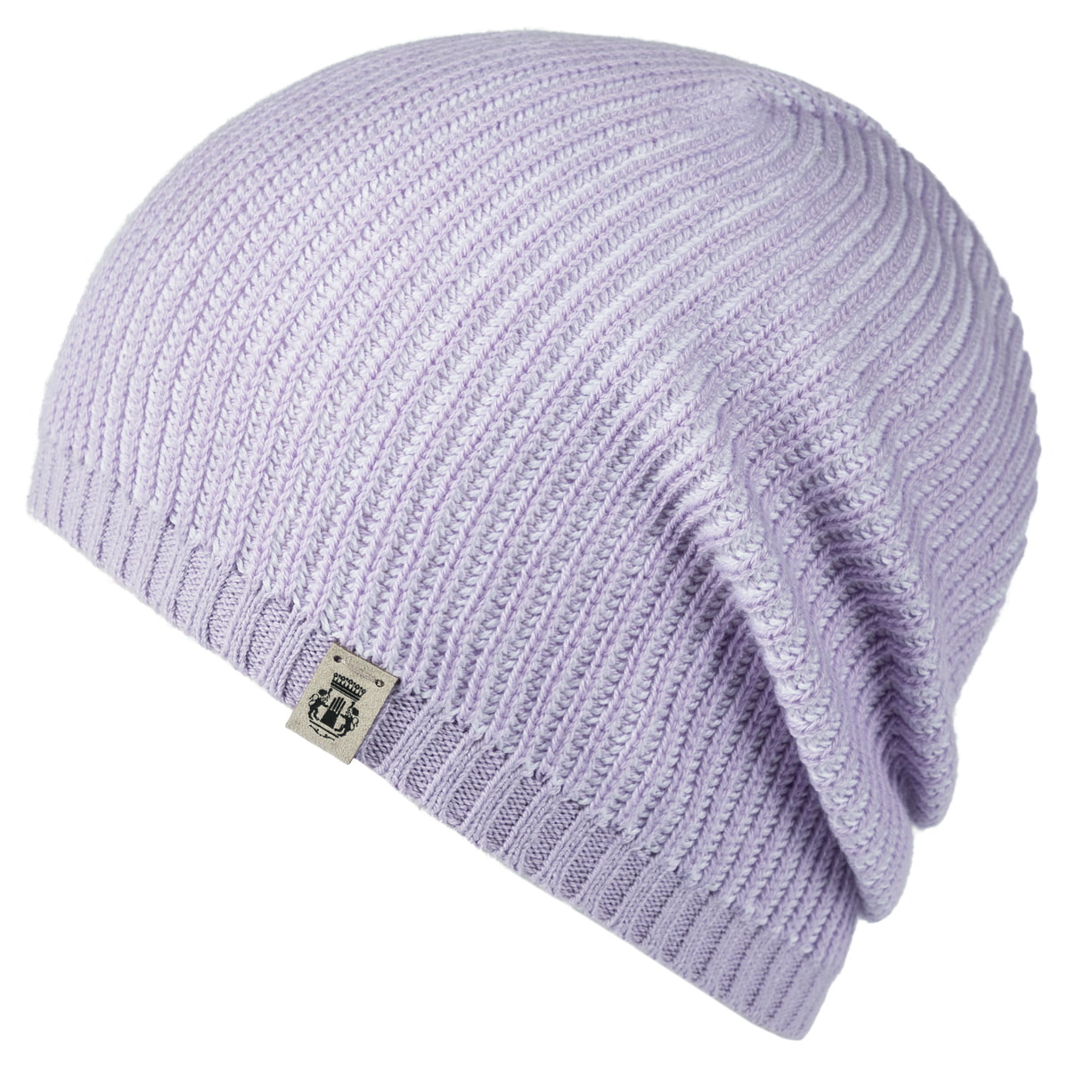 Two Tone Rib Muetze - lavender