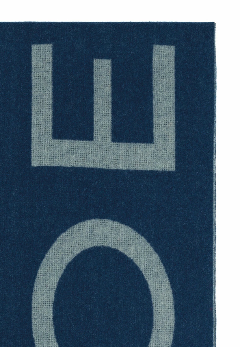 Logo Scarf Men 50x220 - khaki