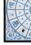 Das schoenste Geschenk 90x90 - bleu/silver