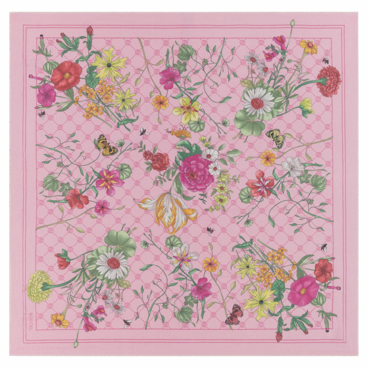 Glowing Bouquet 140x140 - multi rose