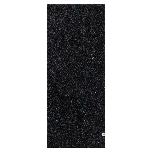 Winter Tweed Schal 35x180 - black