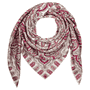 Ornamental Elegance 140x140  - red/cashmere