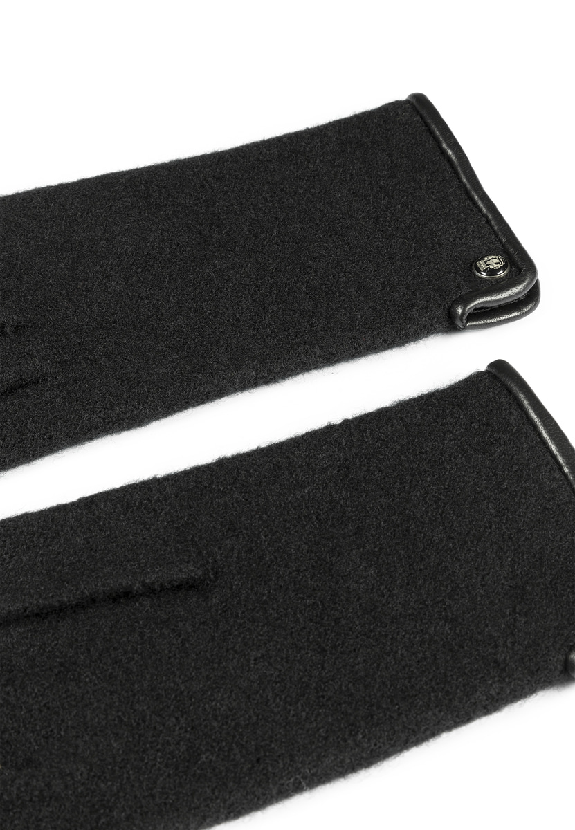 Klassischer Walkhandschuh Men - black