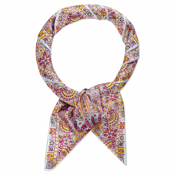 Circular Paisley 140x140  - multi pastel