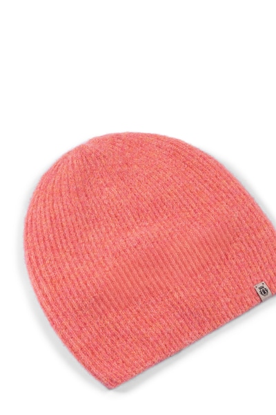 Snow Time Beanie - peach blush