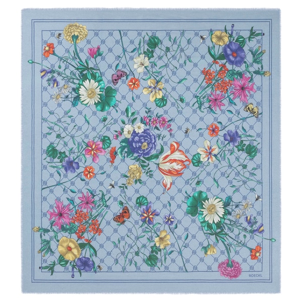 Glowing Bouquet 140x140 - multi bleu