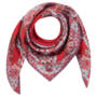 Paisley Reflection 90x90  - multi red