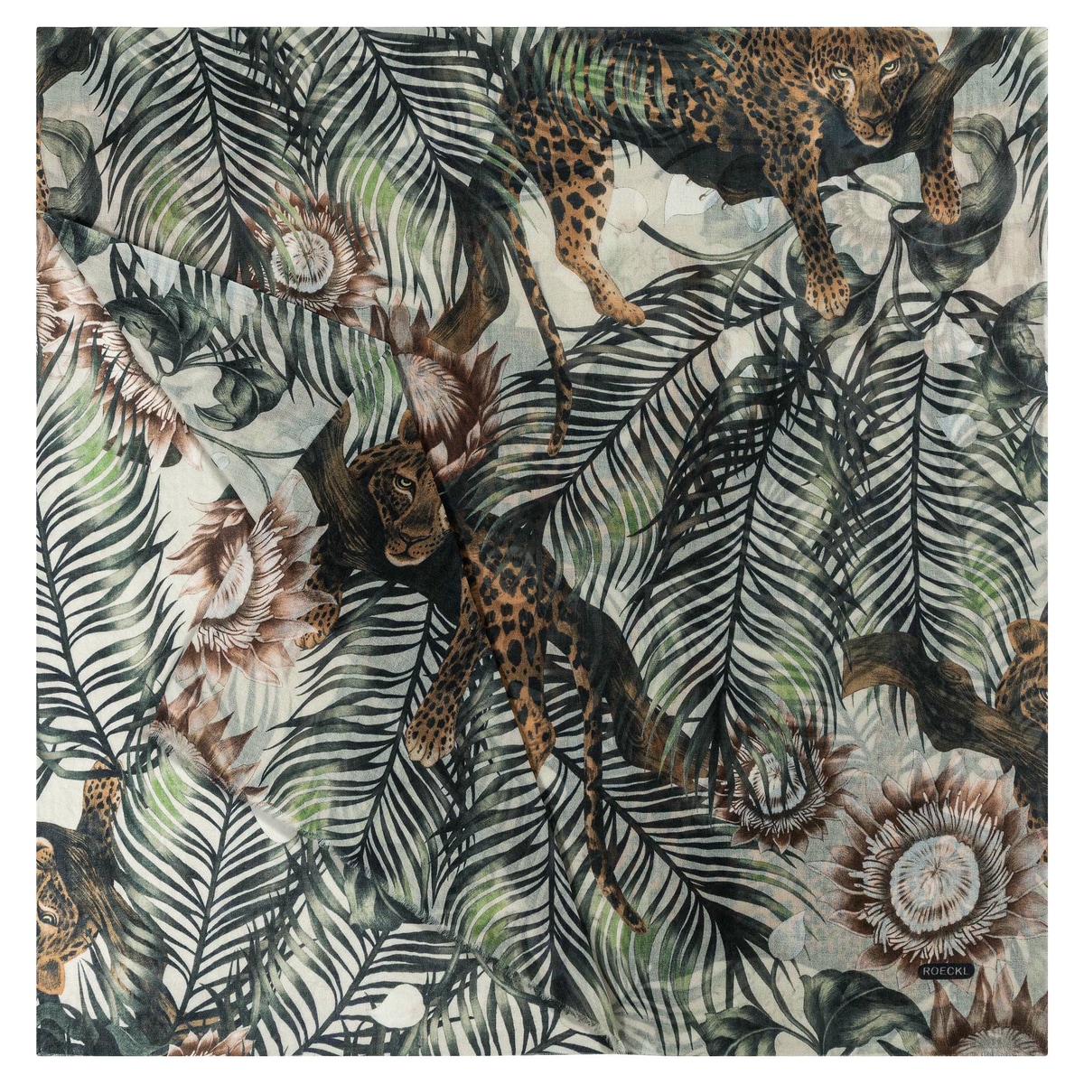 Lotus Jungle 105x205  - multi cashmere