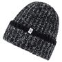 Mouliné Stripes Mütze  - multi grey