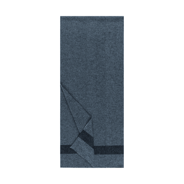 Cotton Check 40x180 - indigo