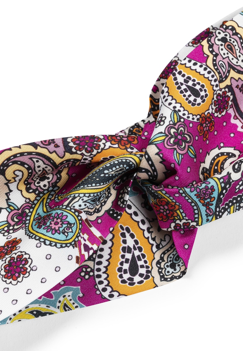 Hairband Paisley - hot pink